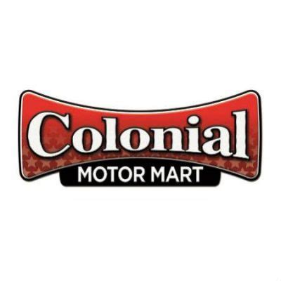 Colonial motor mart - Colonial Motor Mart; Colonial Motor Mart Reviews - Page 11. 4.8. 387 Verified Reviews. 405 Favorited the service shop. Car Sales: (724) 349-5600 Service: (724) 349-5600. Sales Closed until 9:00 AM